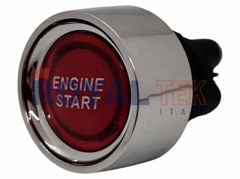 BOTON INTERRUPTOR DE ARRANQUE ROYALTEK UNIVERSAL 50 AMPER CON LED ROJO ---